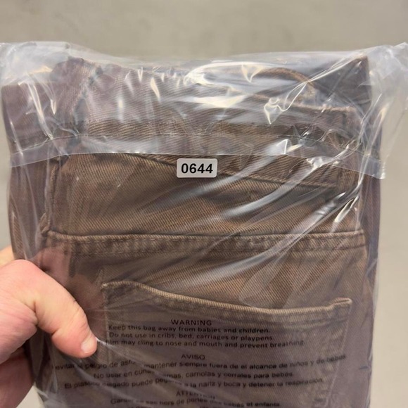 Vintage women's brown baggy jeans - Picture 6 of 6